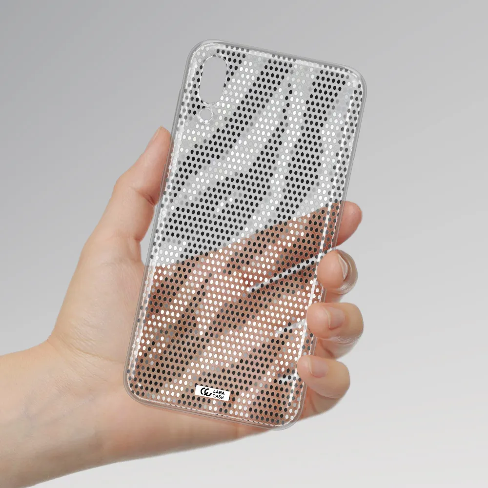 Zebra Dots Samsung M10 Clear TPU Case