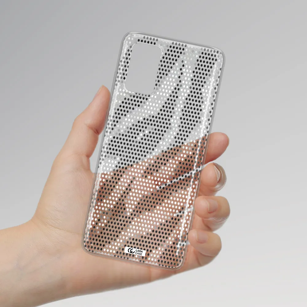 Zebra Dots Samsung S 20 Plus Clear TPU Case