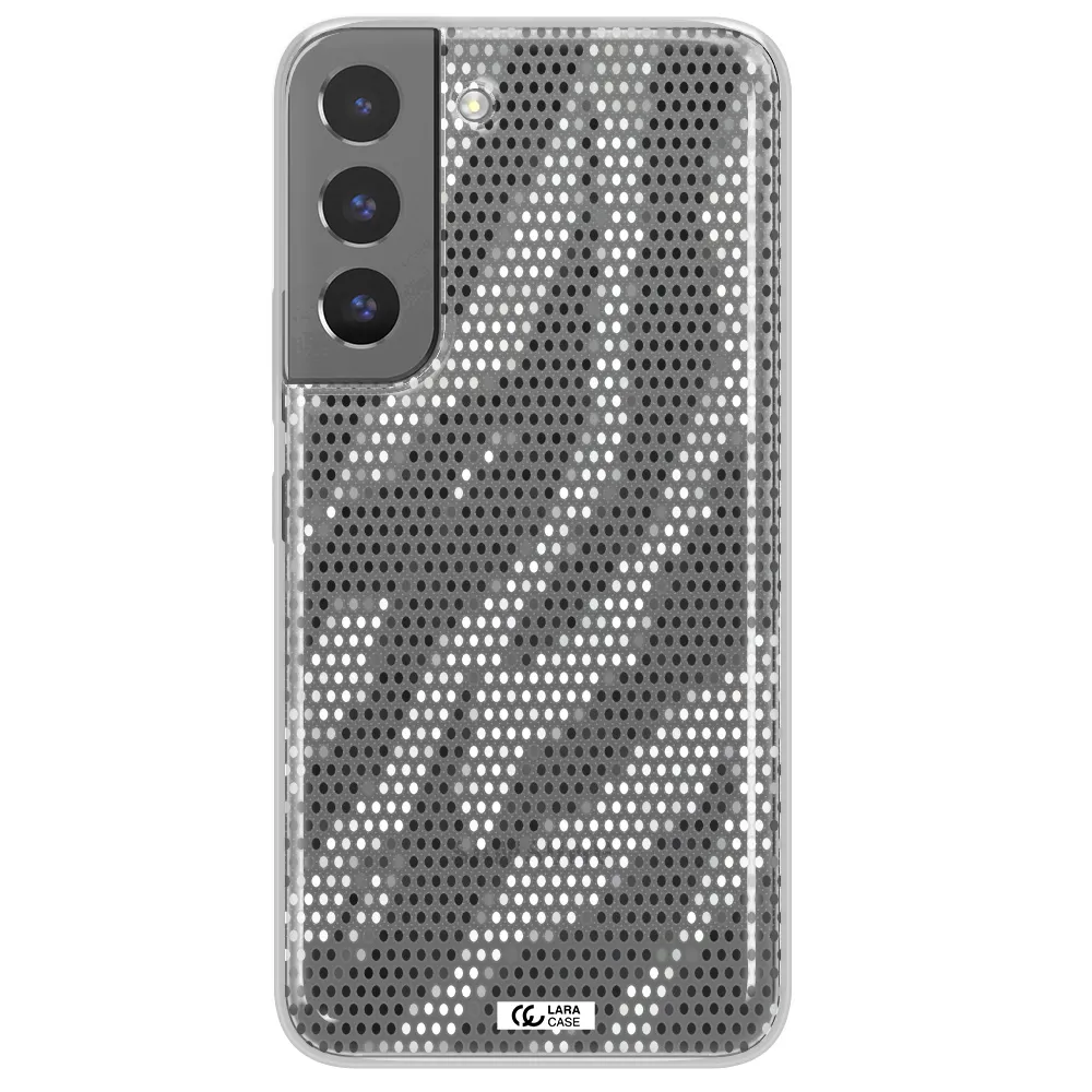 Zebra Dots Samsung S 22 Plus Clear TPU Case