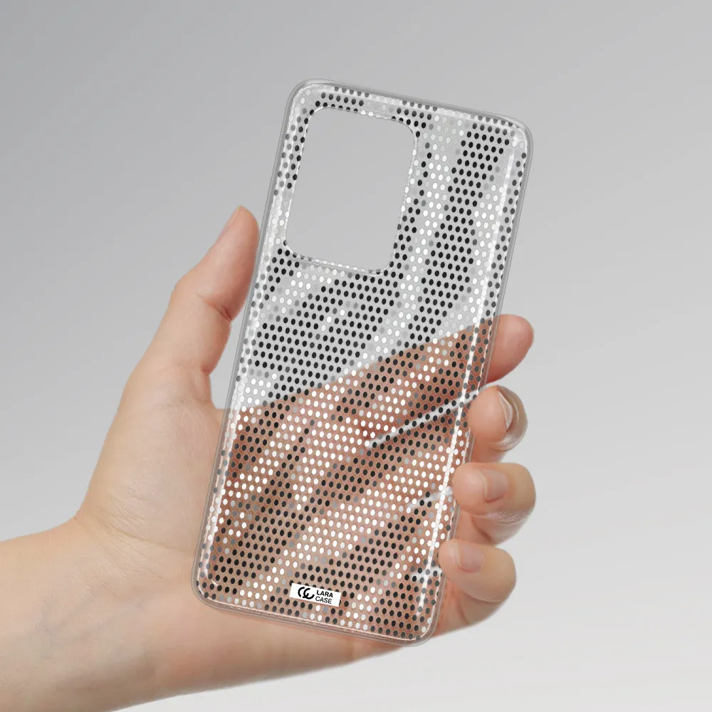 Zebra Dots Samsung S20 Ultra Clear TPU Case