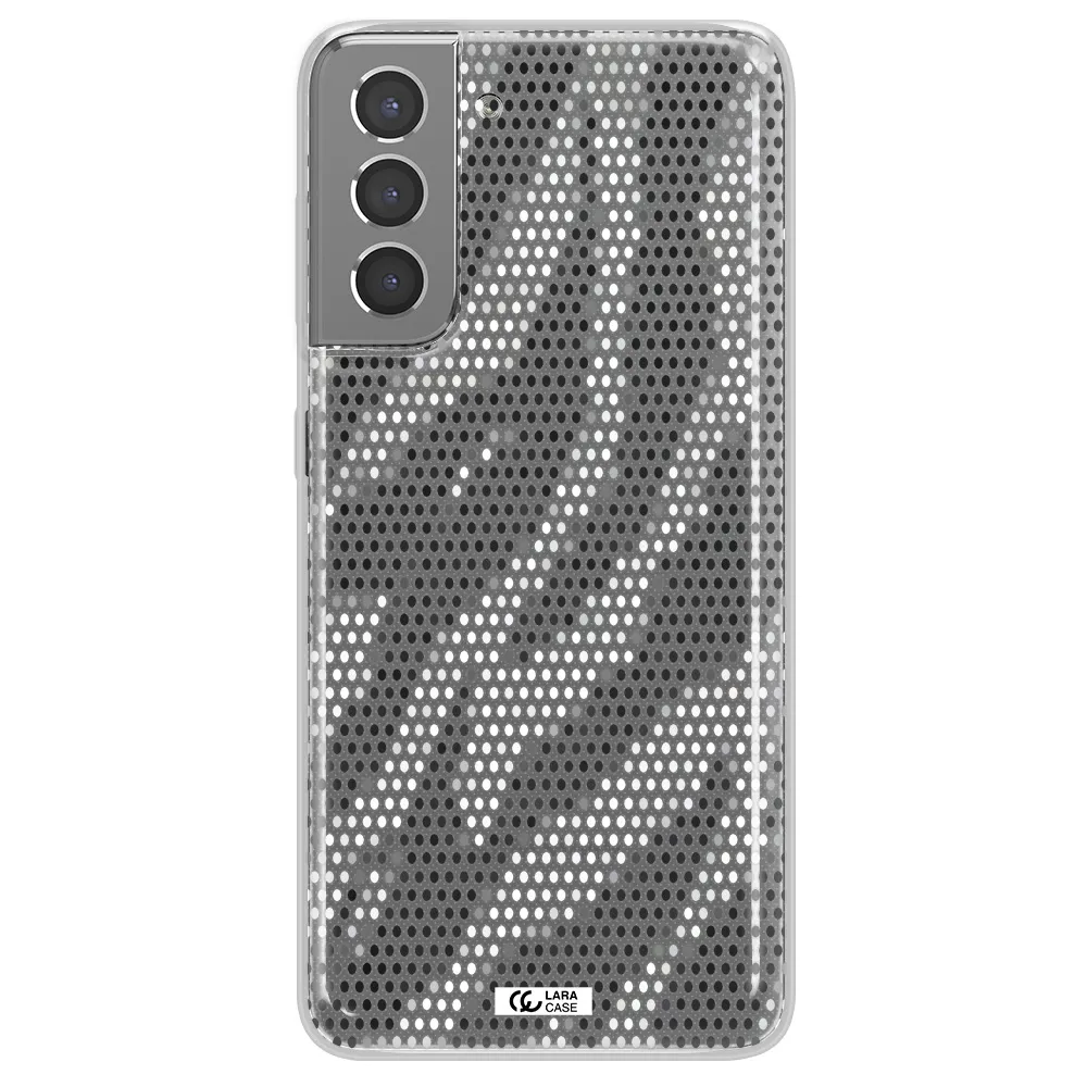 Zebra Dots Samsung S21 Clear TPU Case