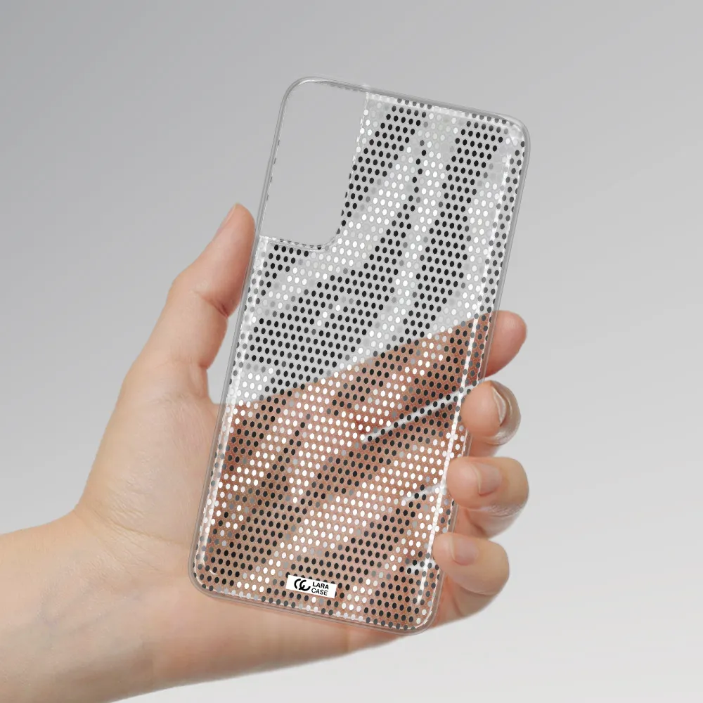 Zebra Dots Samsung S21 Clear TPU Case