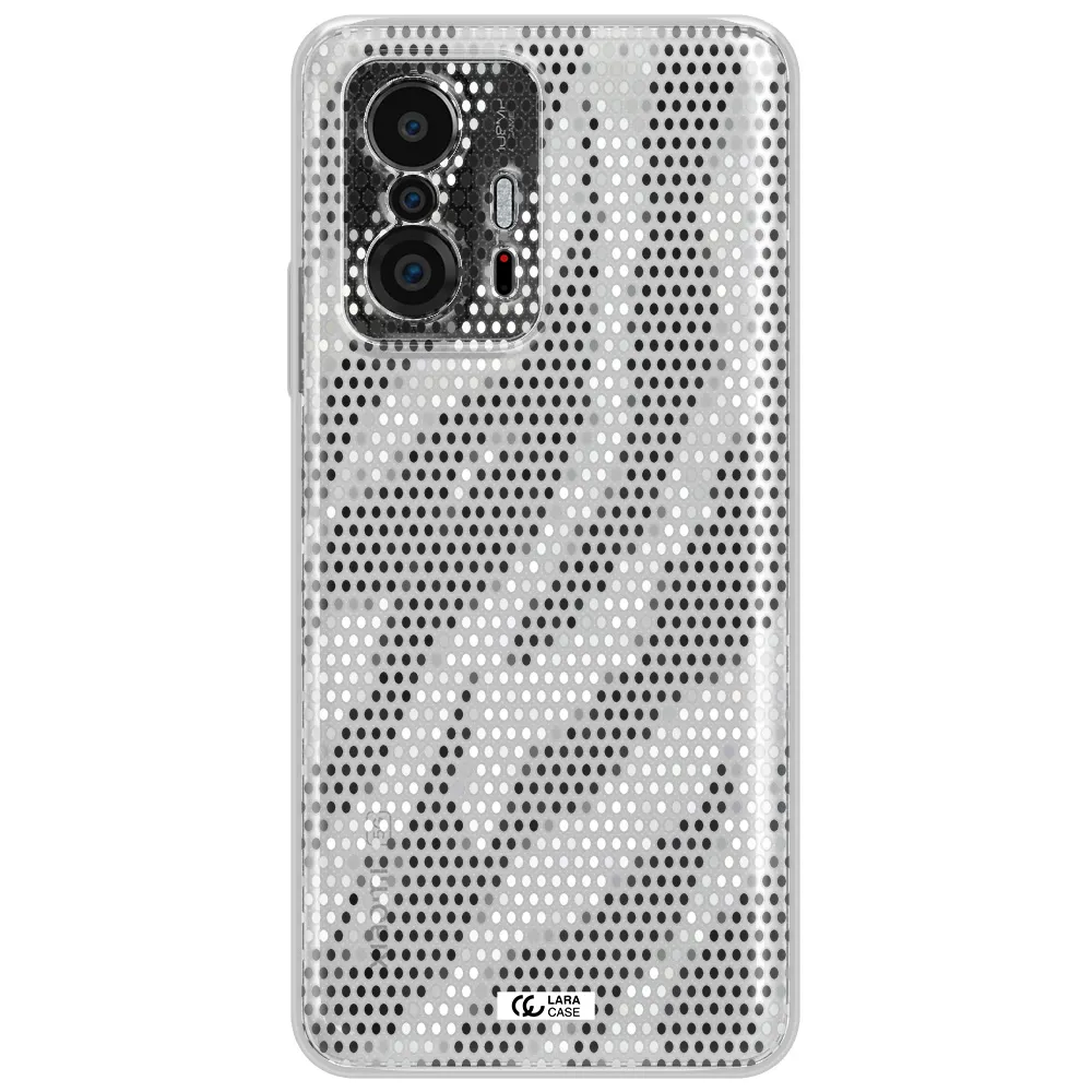 Zebra Dots Xiaomi 11T Clear Tpu Case