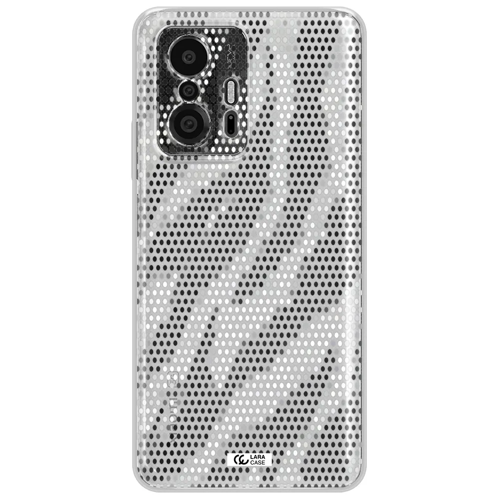 Zebra Dots Xiaomi 11T Pro Clear Tpu Case