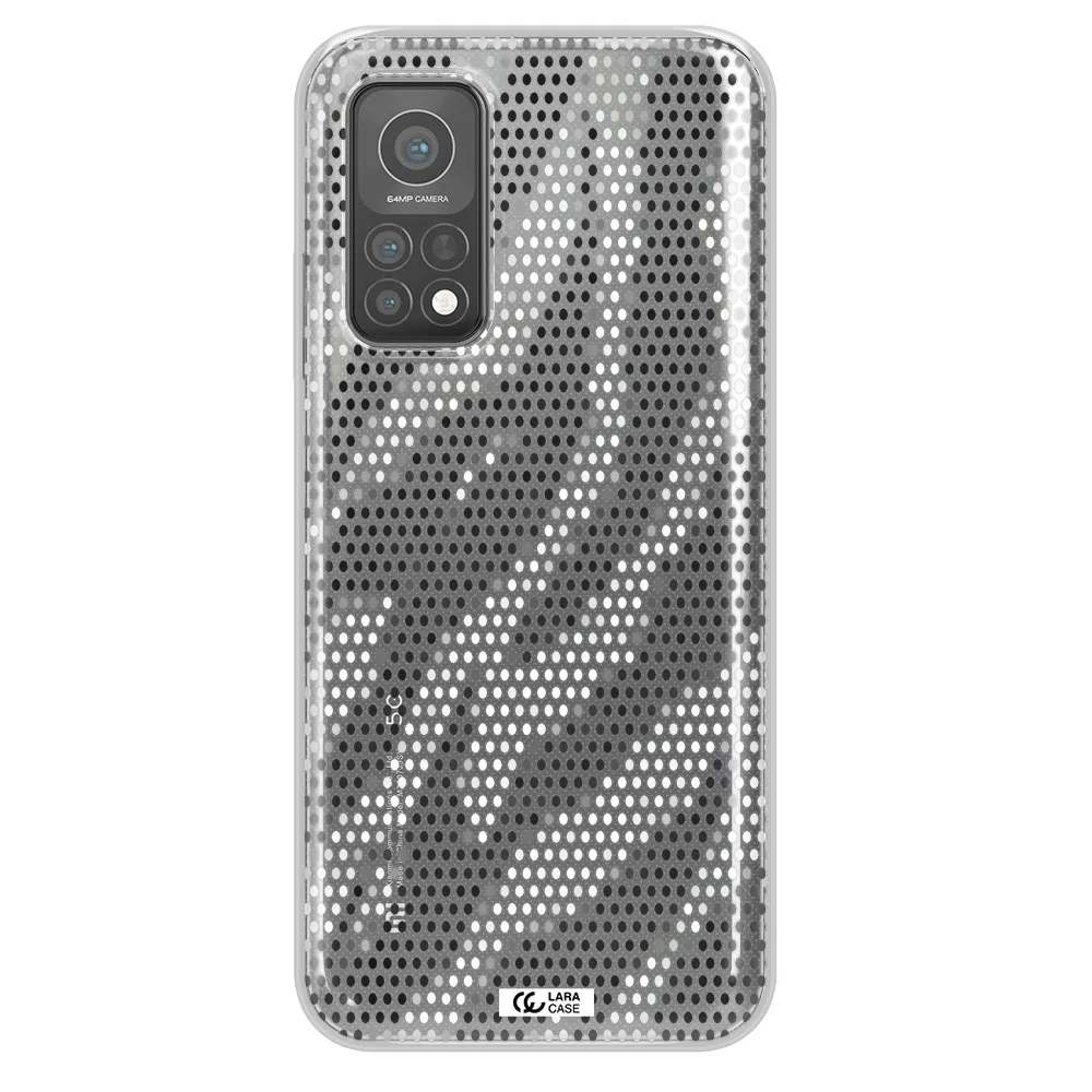Zebra Dots Xiaomi Mi 10 T Pro Clear TPU Case