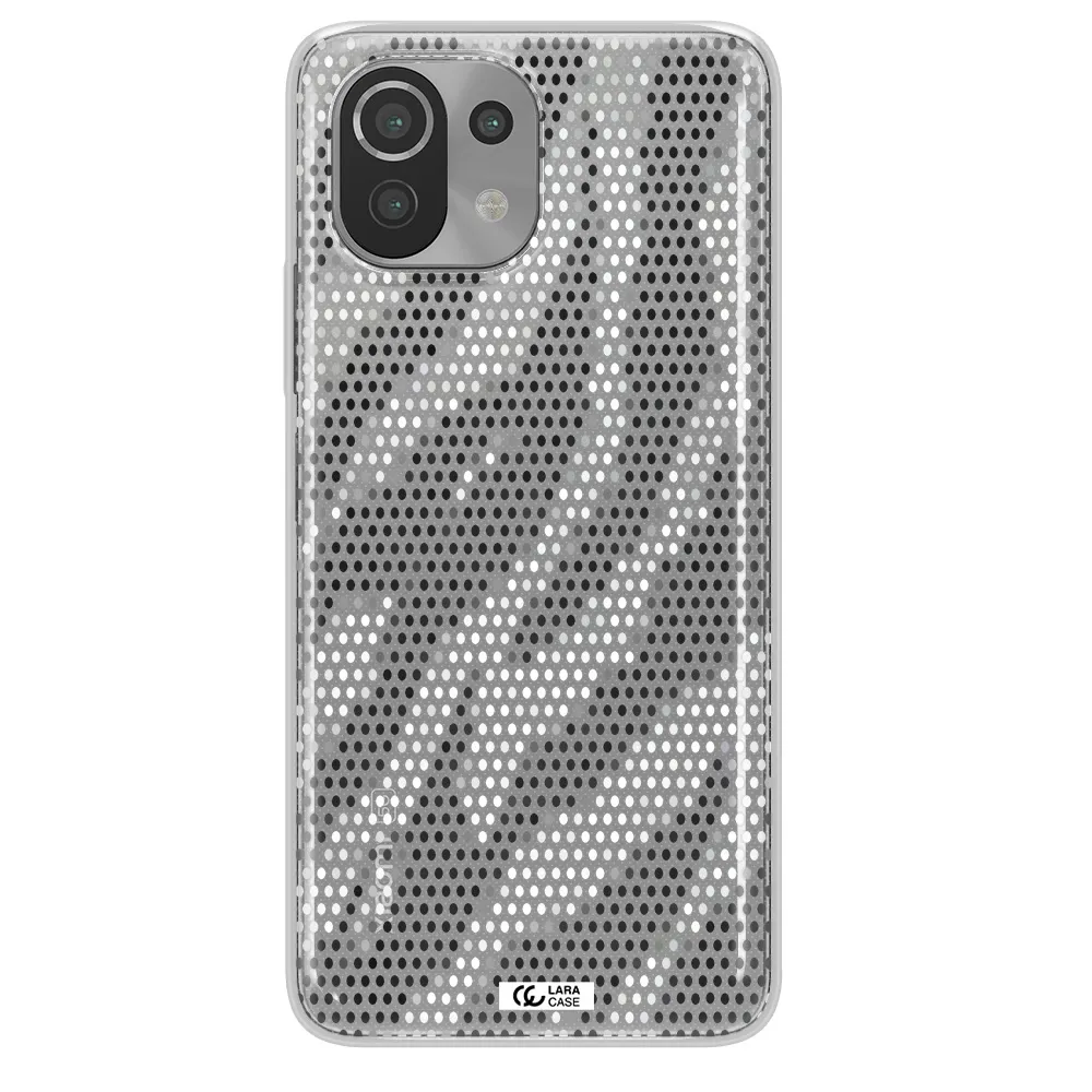 Zebra Dots Xiaomi Mi 11 Lite Clear TPU Case