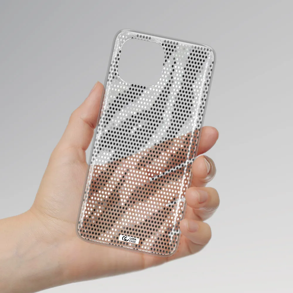 Zebra Dots Xiaomi Mi 11 Lite Clear TPU Case