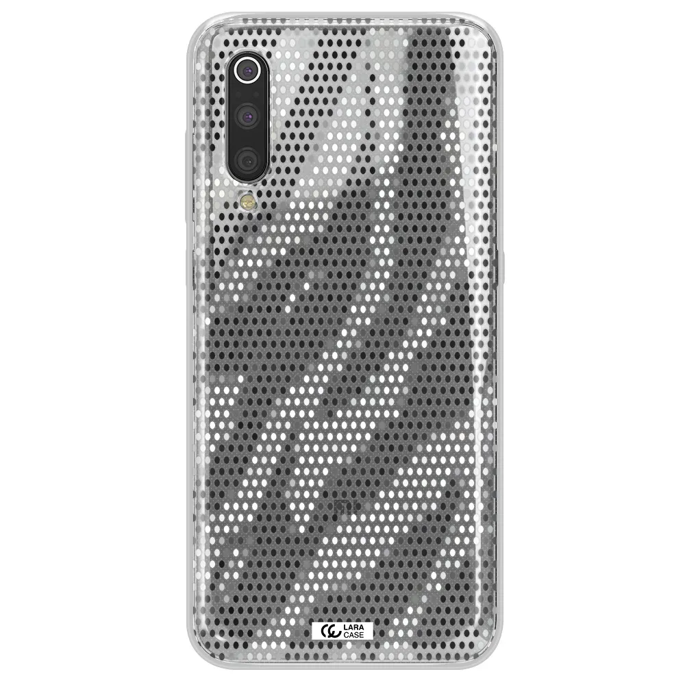 Zebra Dots Xiaomi Mi 9 Clear TPU Case