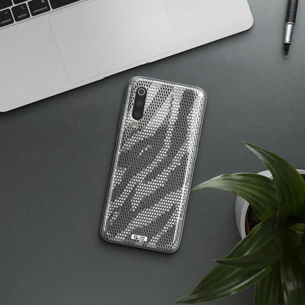 Zebra Dots Xiaomi Mi 9 Clear TPU Case