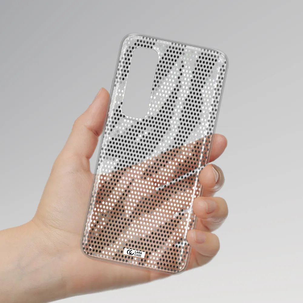 Zebra Dots Xiaomi Mi Note 10 Lite Clear TPU Case