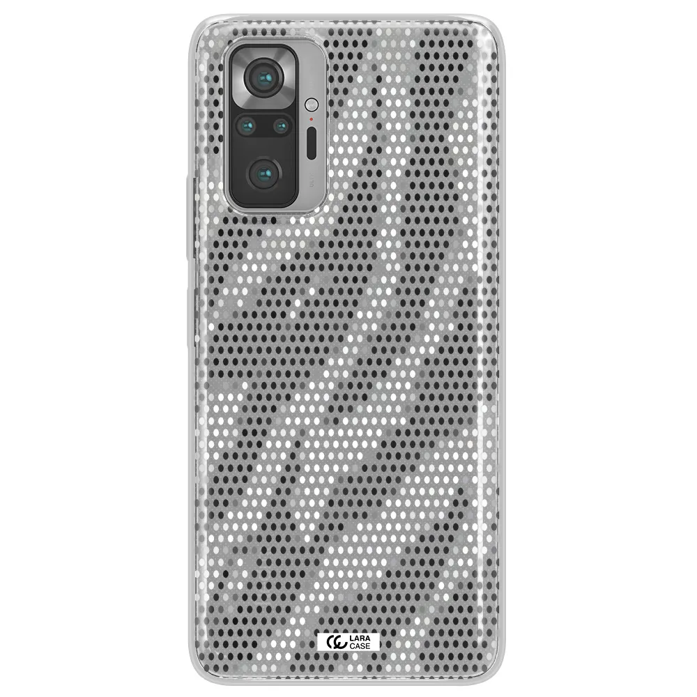 Zebra Dots Xiaomi Note 10 Pro Clear TPU Case