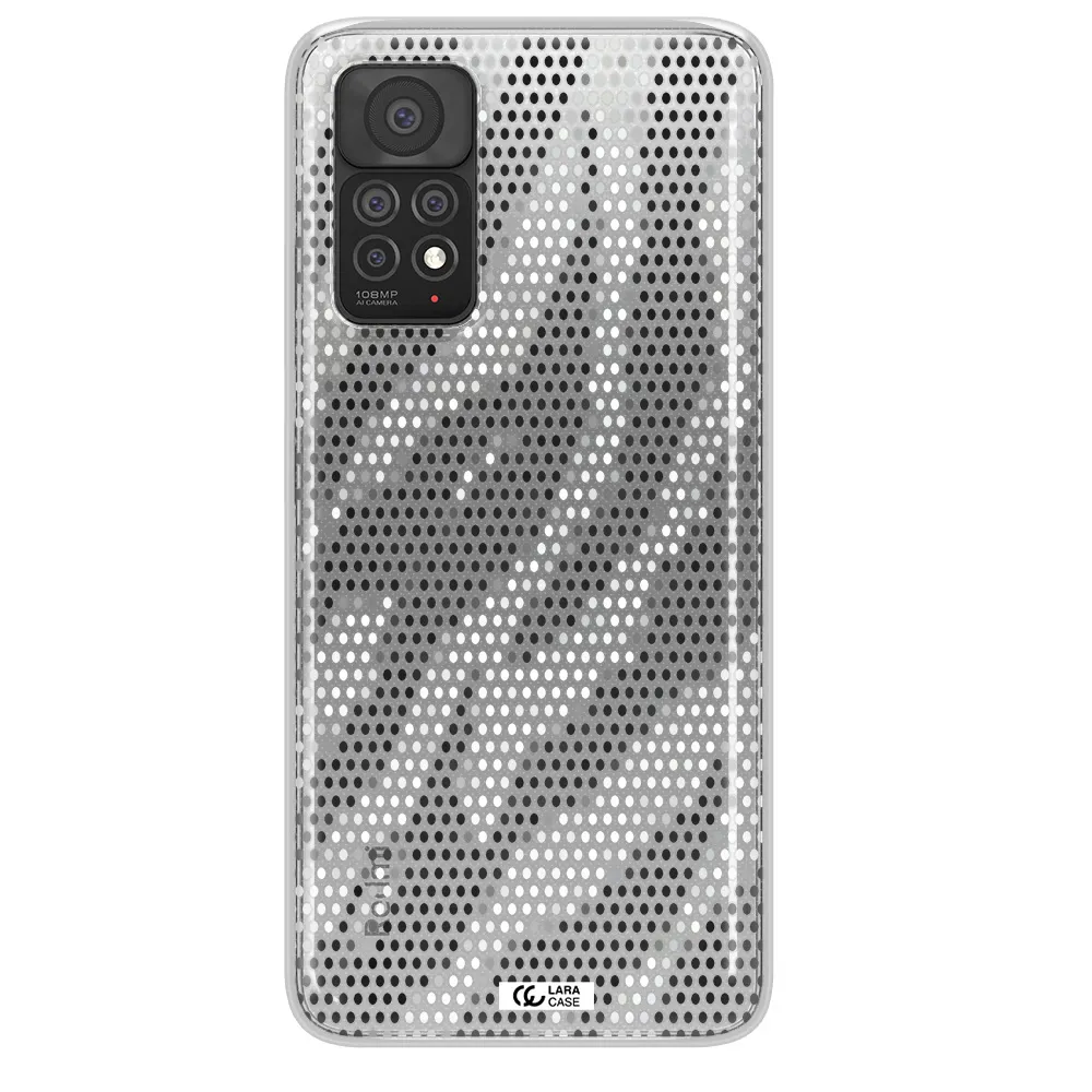 Zebra Dots Xiaomi Note 11 Pro Clear TPU Case