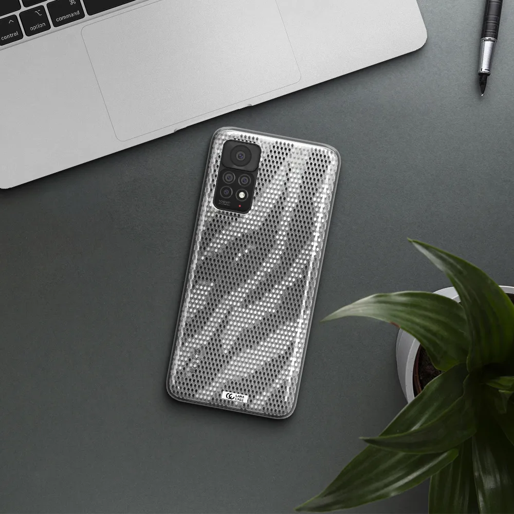 Zebra Dots Xiaomi Note 11 Pro Clear TPU Case