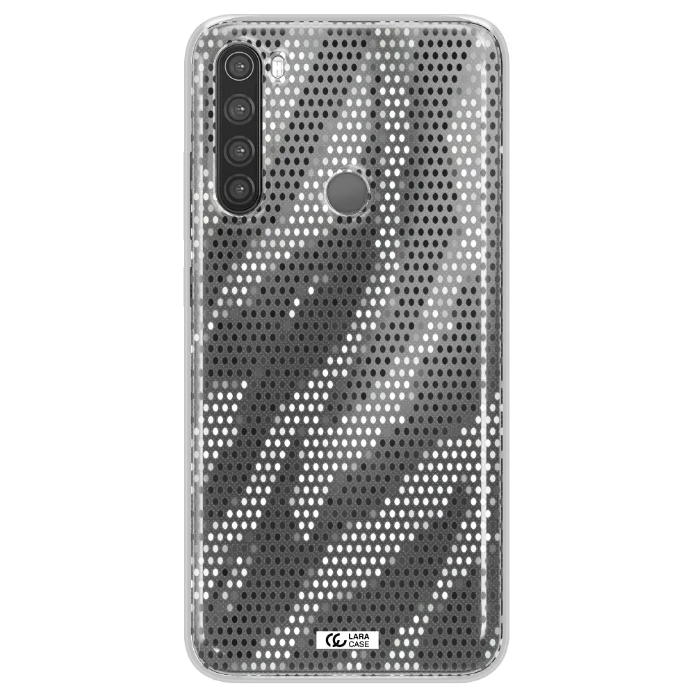 Zebra Dots Xiaomi Note 8 Clear TPU Case