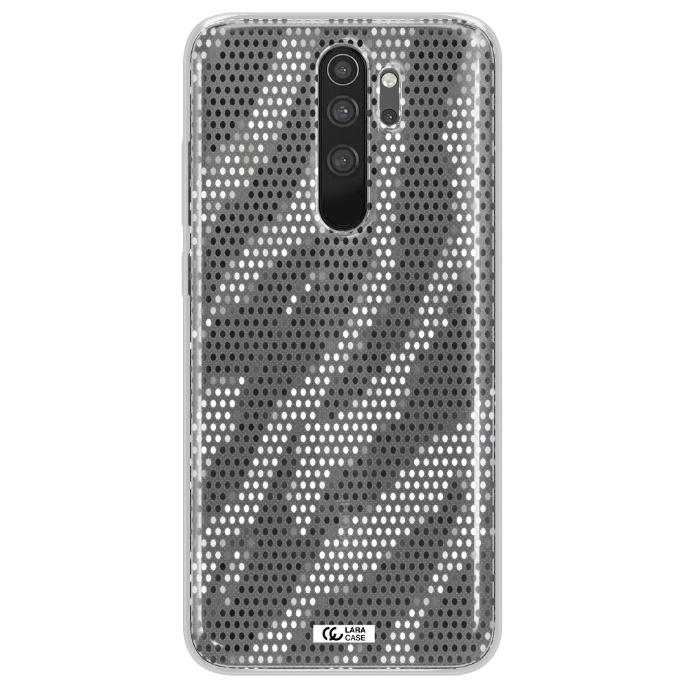 Zebra Dots Xiaomi Note 8 Pro Clear TPU Case