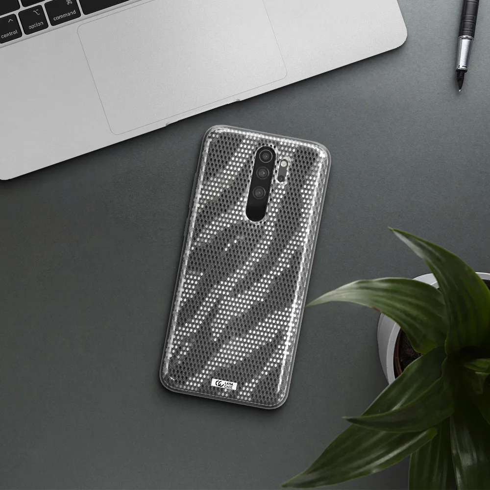 Zebra Dots Xiaomi Note 8 Pro Clear TPU Case