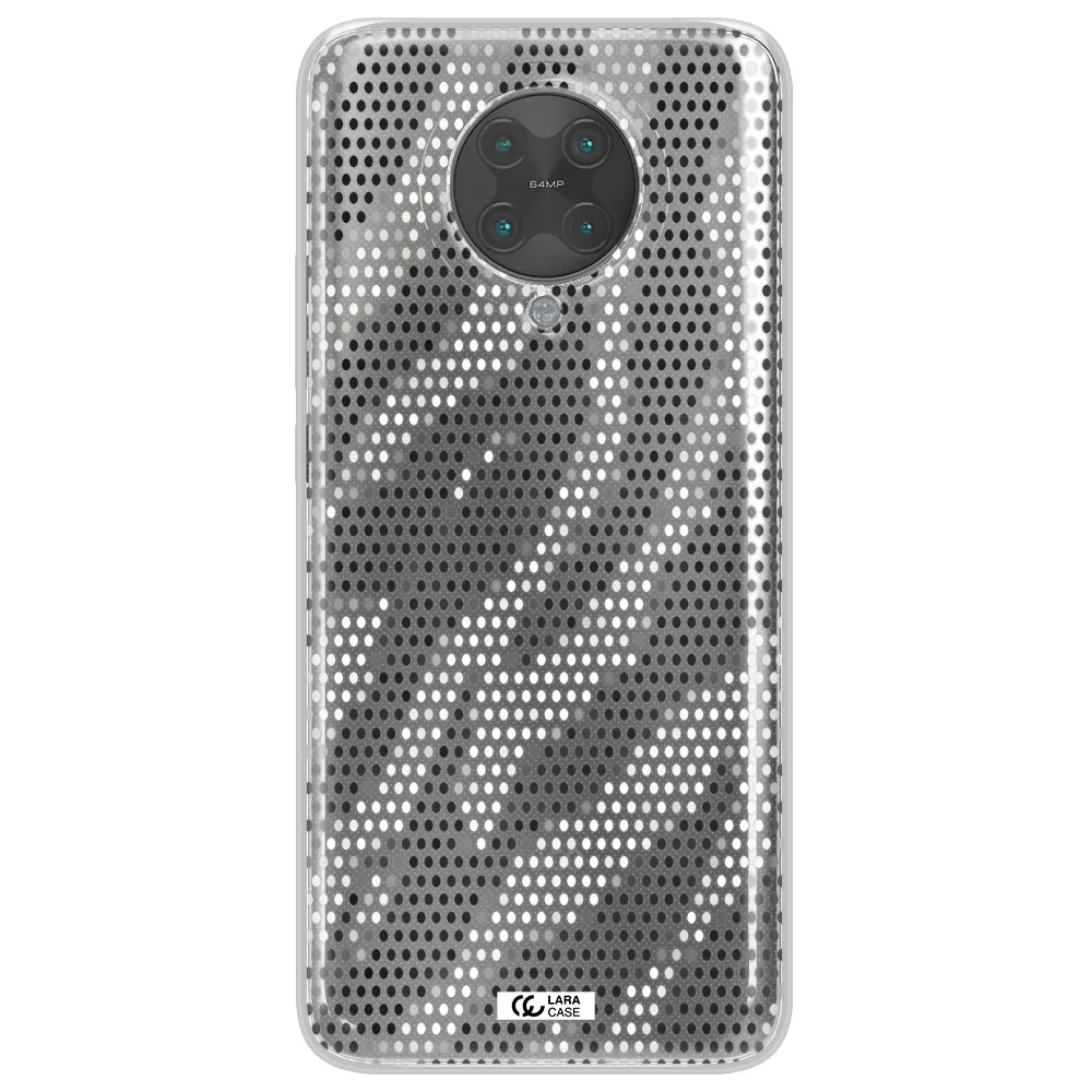 Zebra Dots Xiaomi Poco F2 Pro Clear TPU Case