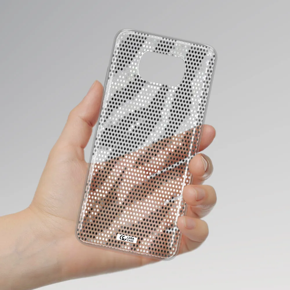 Zebra Dots Xiaomi Poco X3 Clear TPU Case
