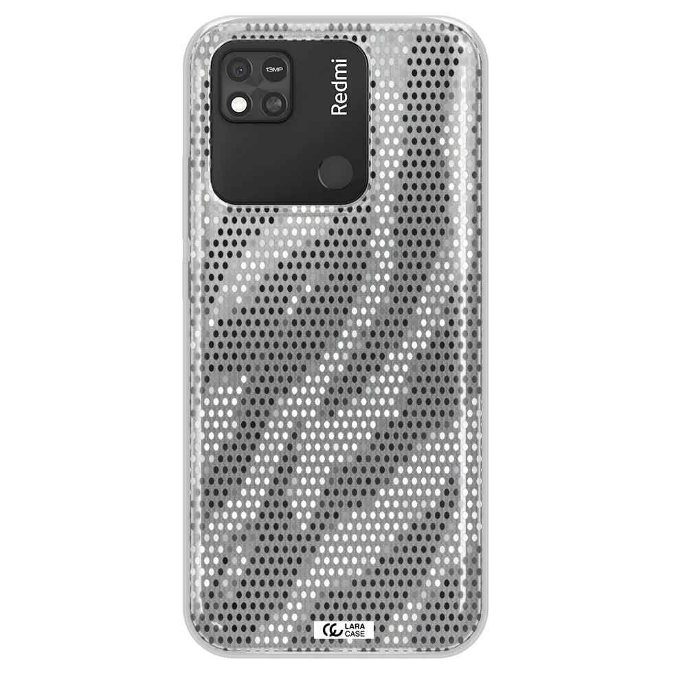 Zebra Dots Xiaomi Redmi 10A Clear TPU Case