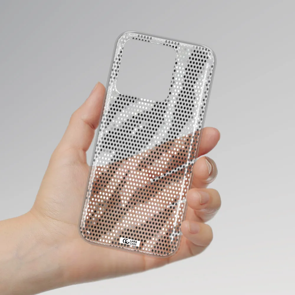 Zebra Dots Xiaomi Redmi 10A Clear TPU Case