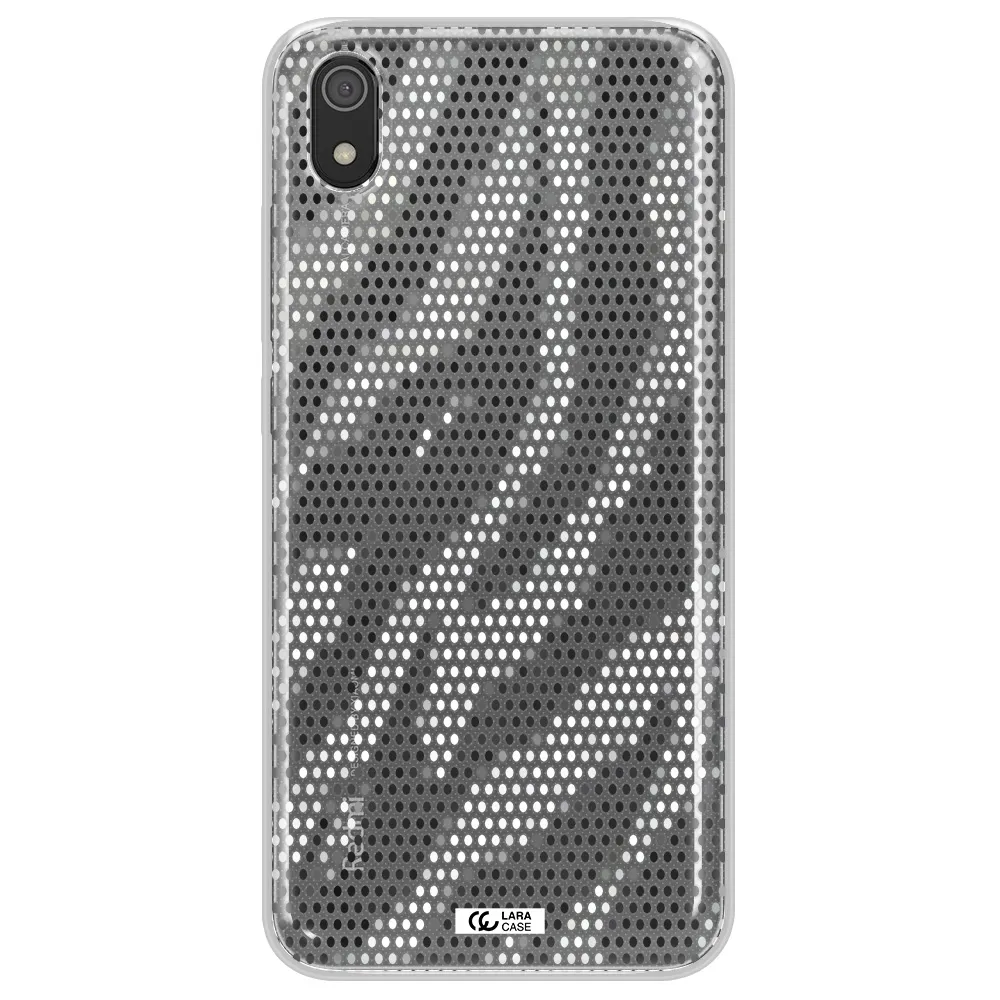 Zebra Dots Xiaomi Redmi 7A Clear TPU Case