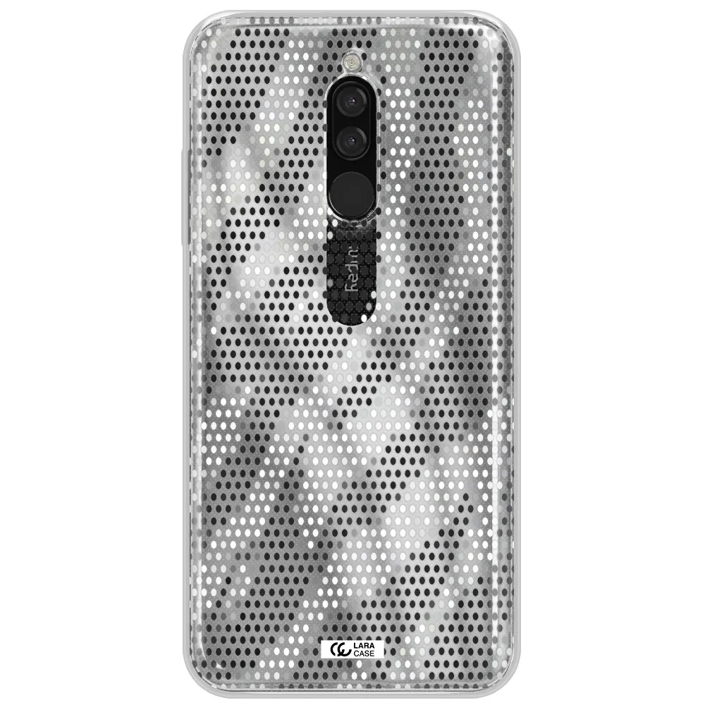 Zebra Dots Xiaomi Redmi 8 Clear Tpu Case