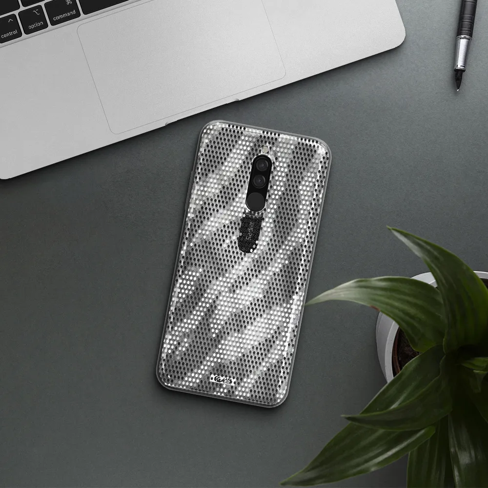 Zebra Dots Xiaomi Redmi 8 Clear Tpu Case