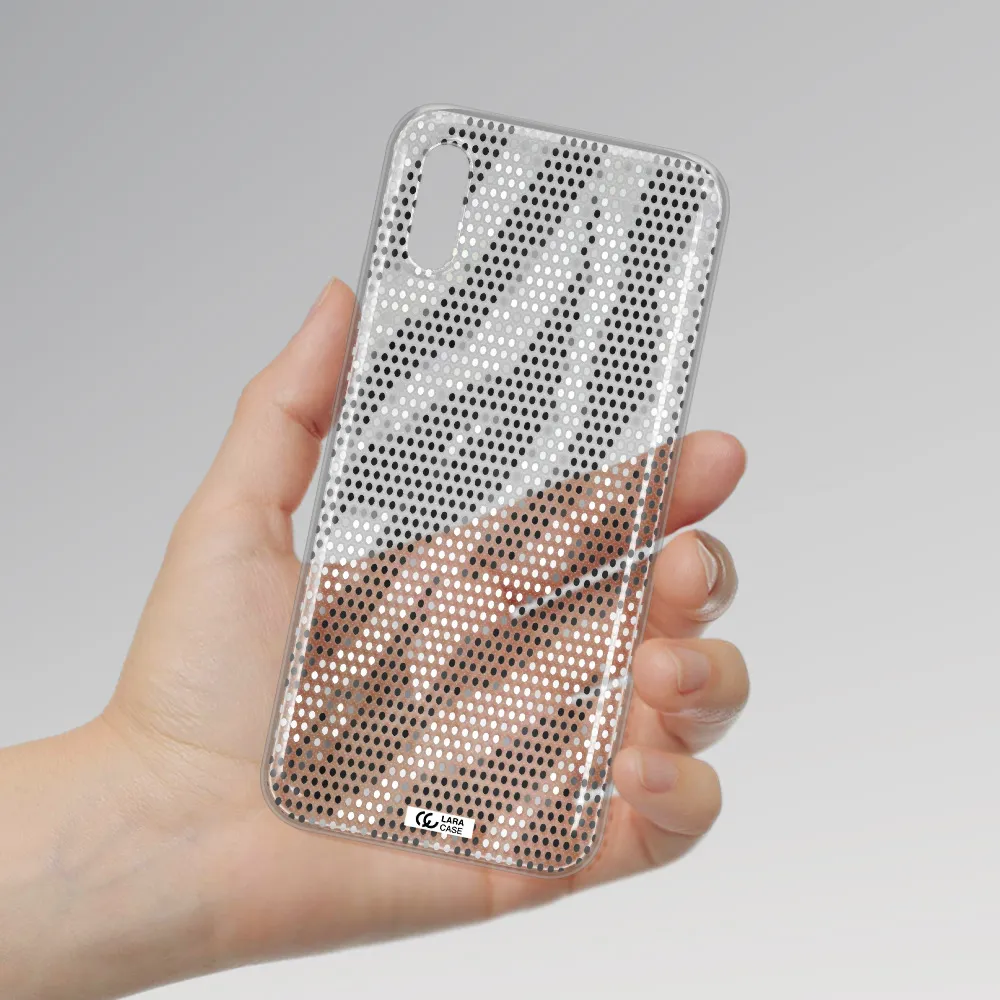 Zebra Dots Xiaomi Redmi 9A Clear TPU Case
