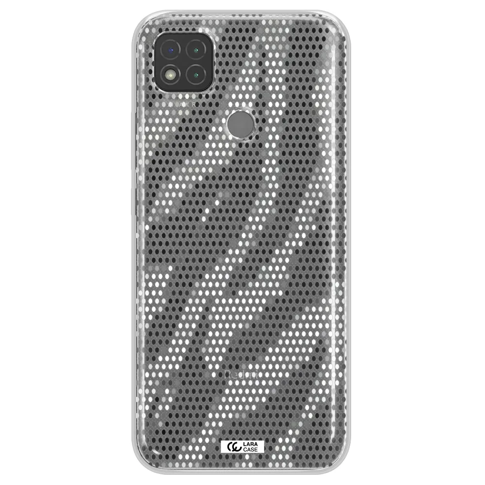 Zebra Dots Xiaomi Redmi 9C Clear TPU Case