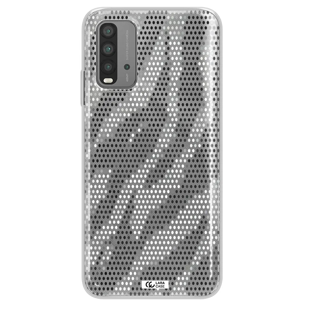 Zebra Dots Xiaomi Redmi 9T Clear TPU Case
