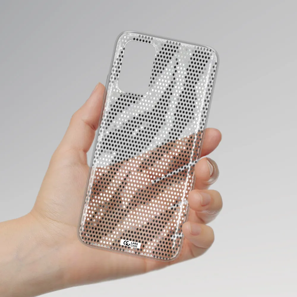 Zebra Dots Xiaomi Redmi 9T Clear TPU Case