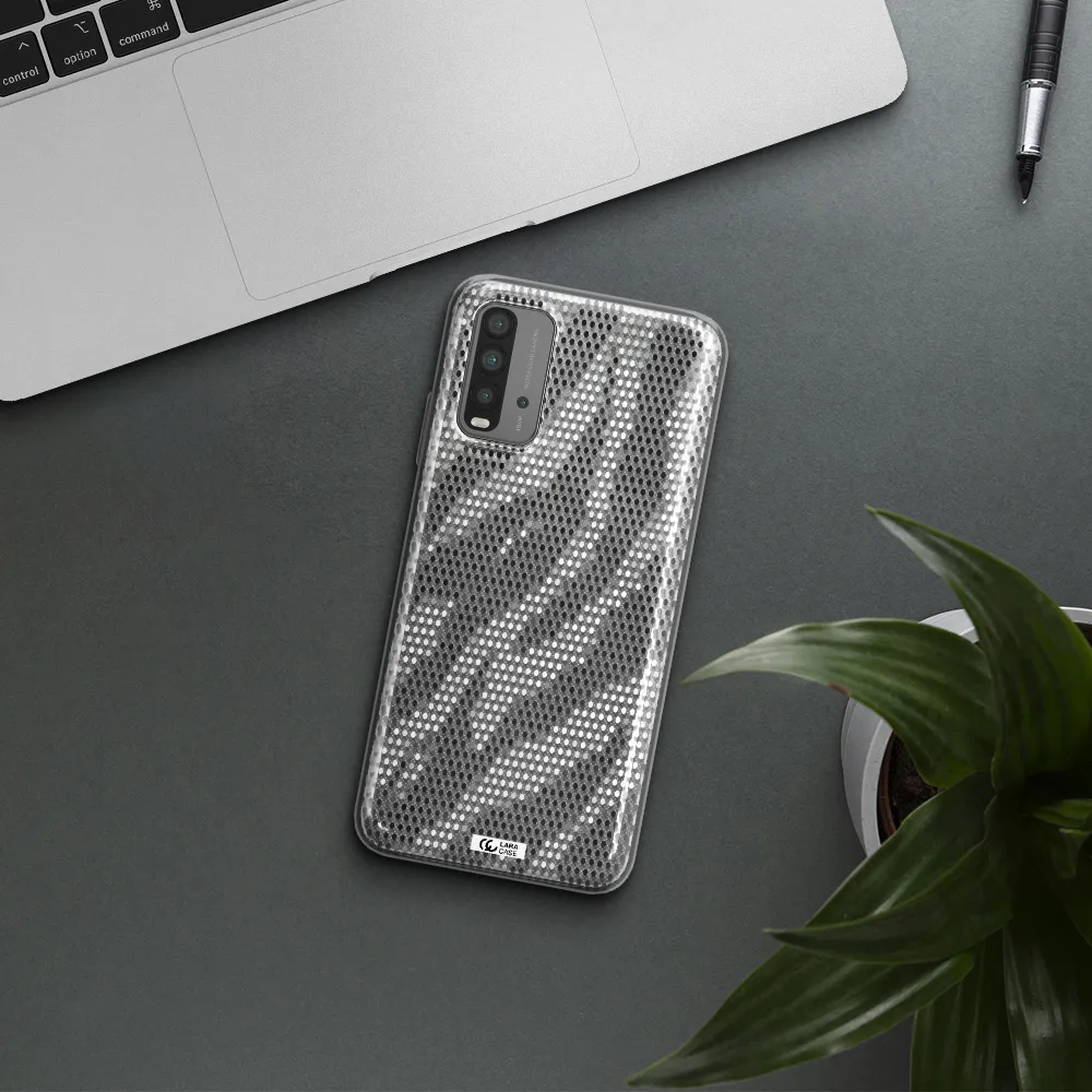 Zebra Dots Xiaomi Redmi 9T Clear TPU Case
