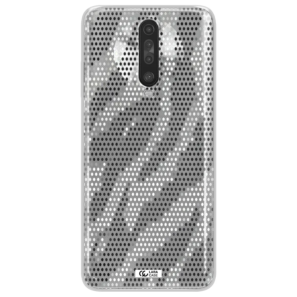 Zebra Dots Xiaomi Redmi K30 Clear TPU Case