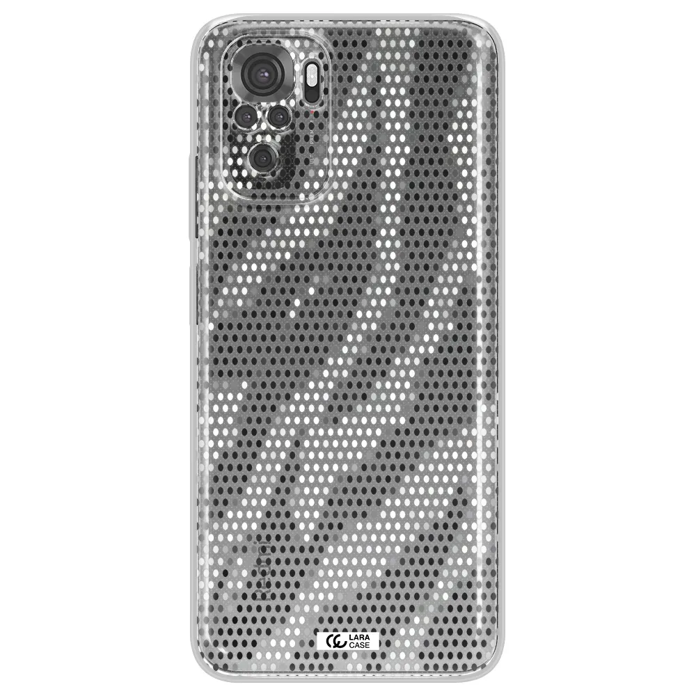 Zebra Dots Xiaomi Redmi Note 10S Clear Tpu Case