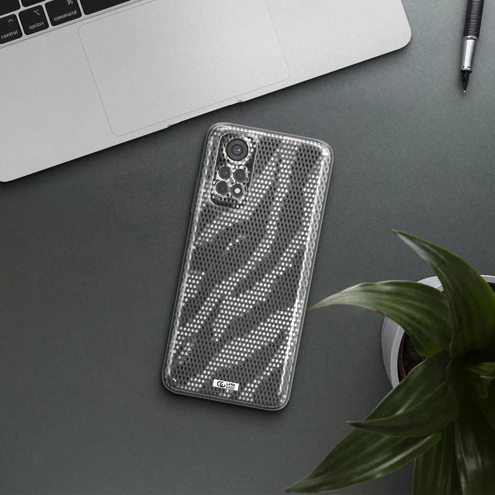 Zebra Dots Xiaomi Redmi Note 11S Clear Tpu Case