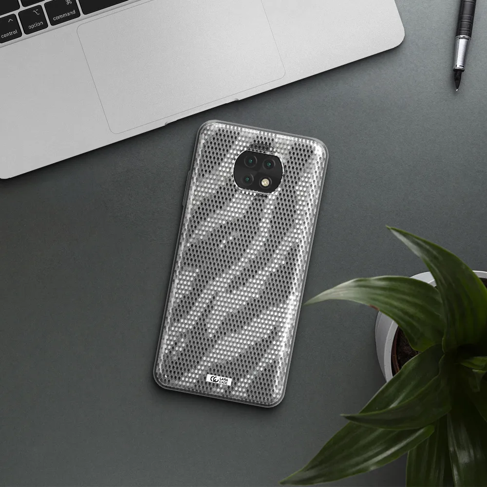 Zebra Dots Xiaomi Redmi Note 9T Clear Tpu Case