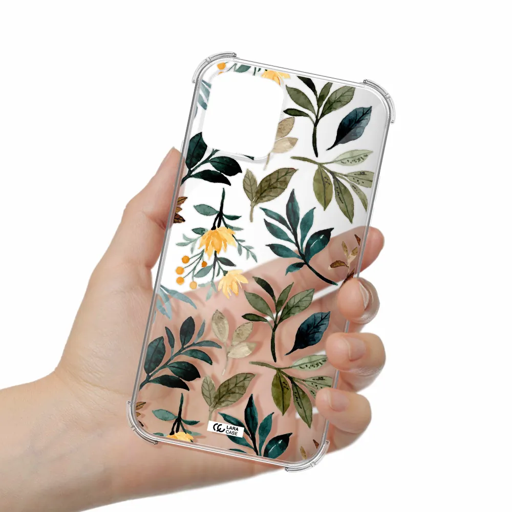 Fall Flowers Apple iPhone 11 pro max Clear PC Case