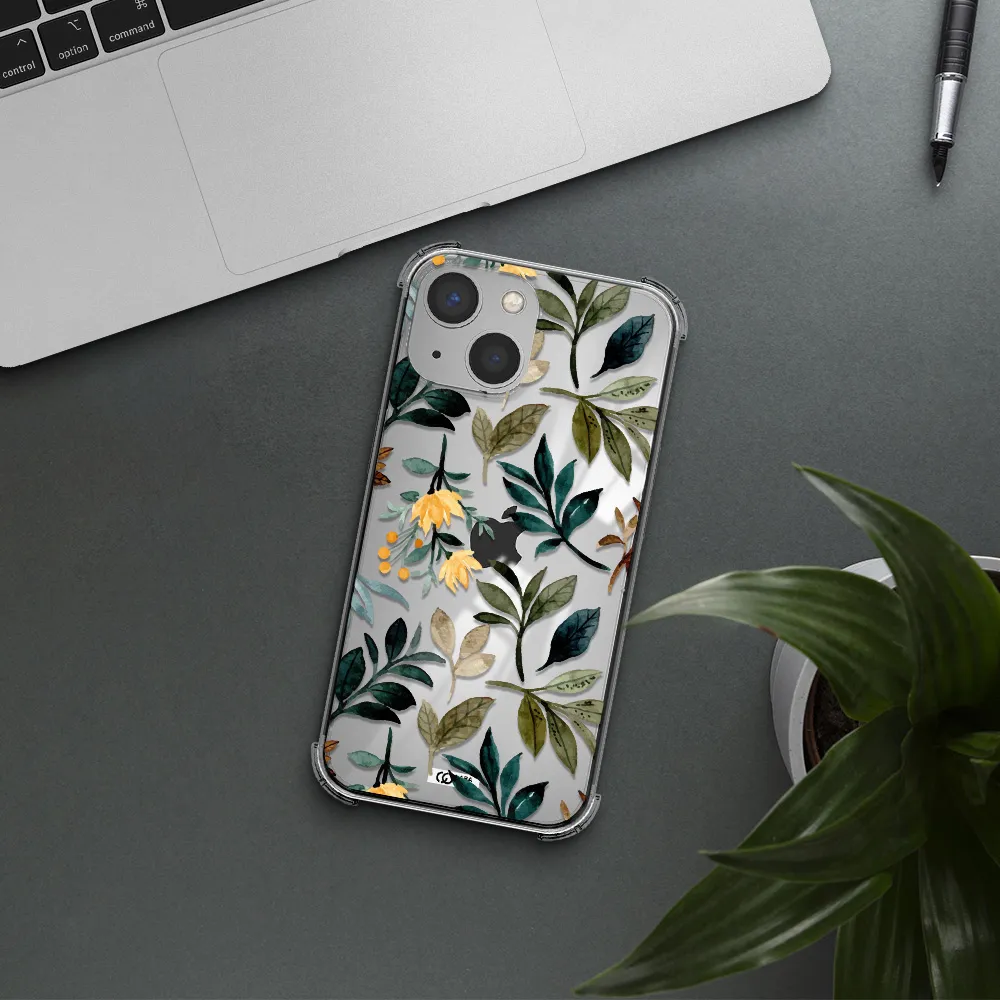 Fall Flowers Apple iPhone 13 Clear PC Case