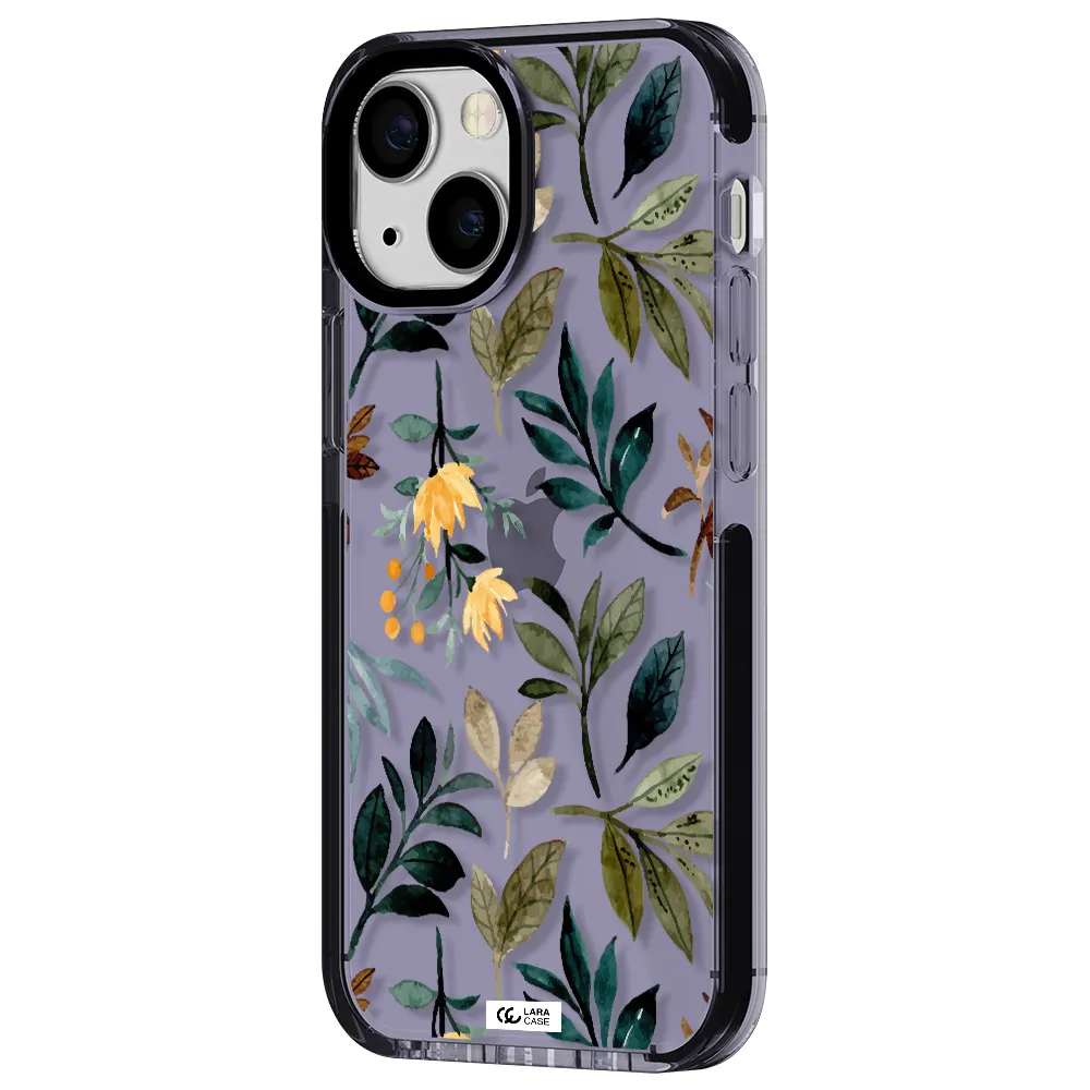 Fall Flowers Apple iPhone 13 mini impact Lilac Case