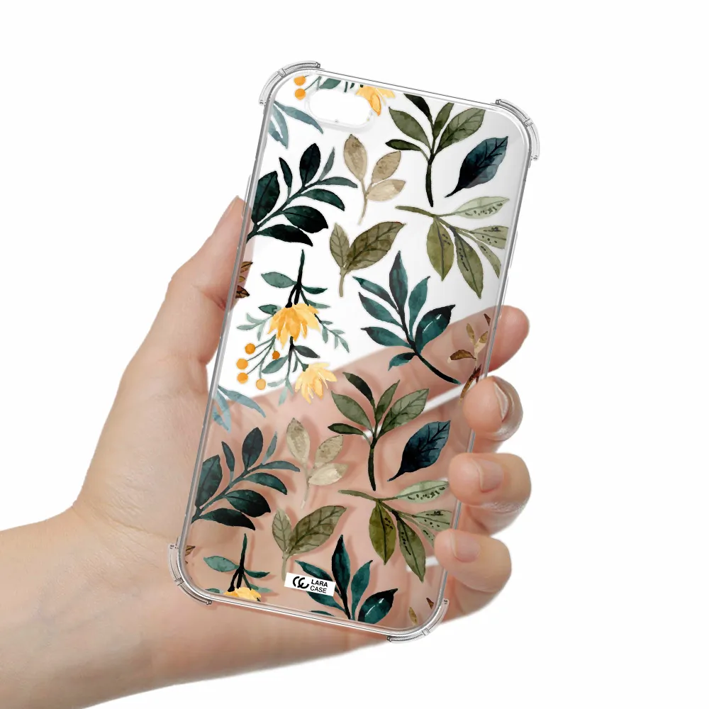 Fall Flowers Apple iPhone 6 Clear PC Case