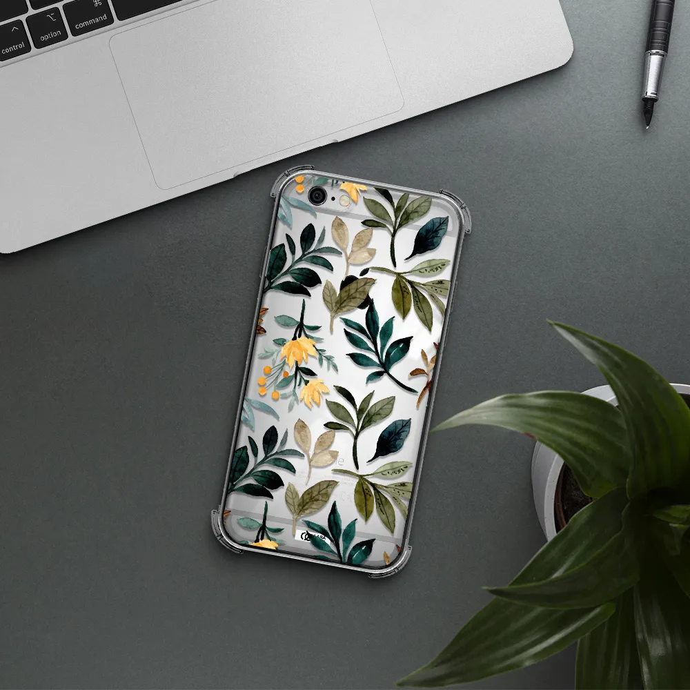 Fall Flowers Apple iPhone 6 Clear PC Case