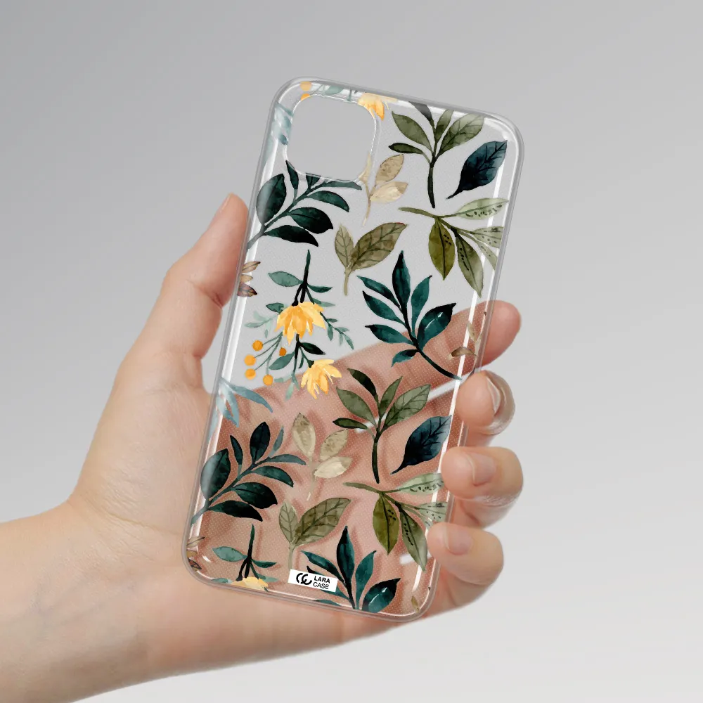 Fall Flowers Huawei Honor 9S Clear TPU Case