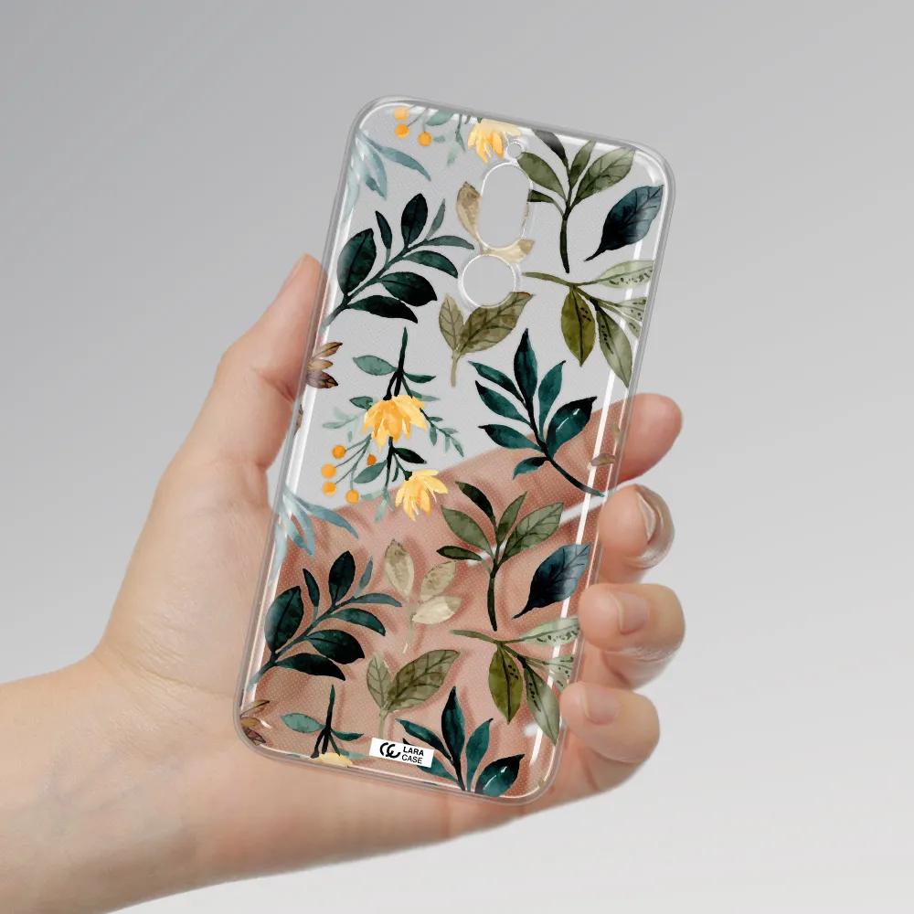 Fall Flowers Huawei Mate 10 Lite Clear TPU Case