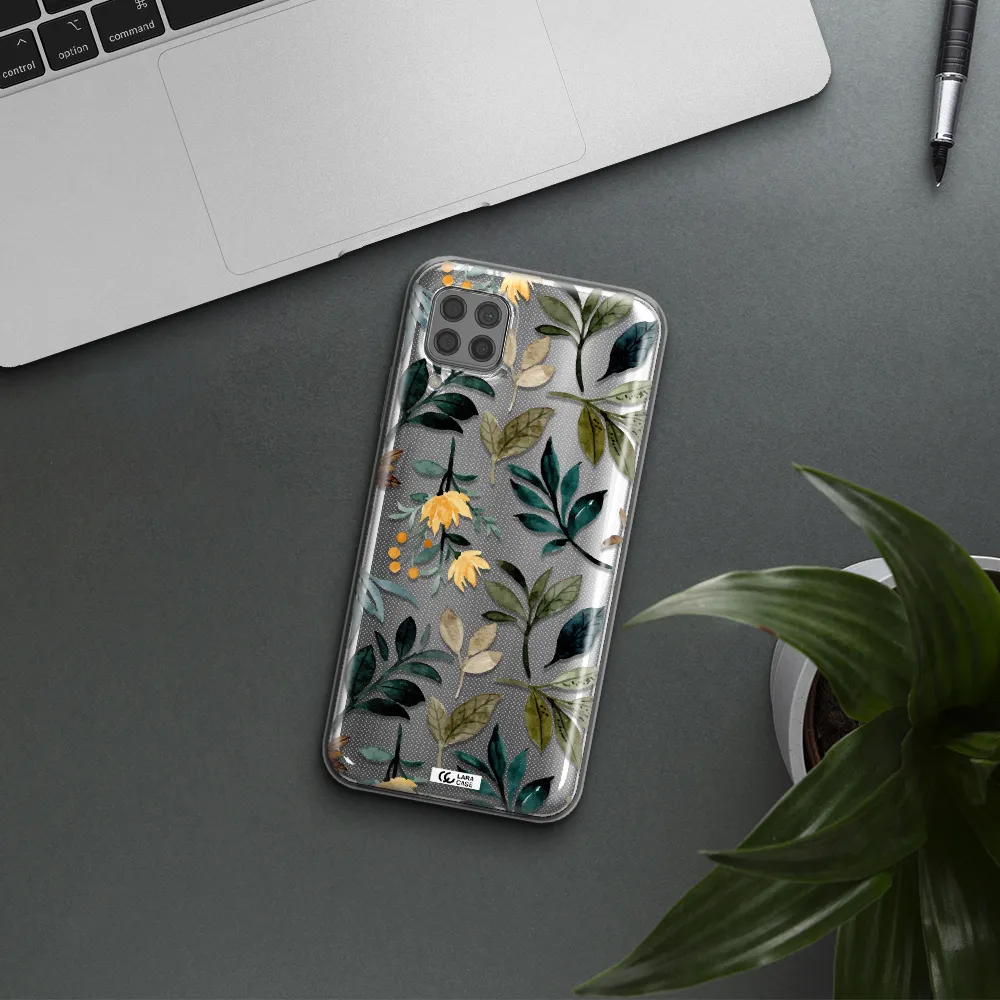 Fall Flowers Huawei P40 Lite Clear TPU Case
