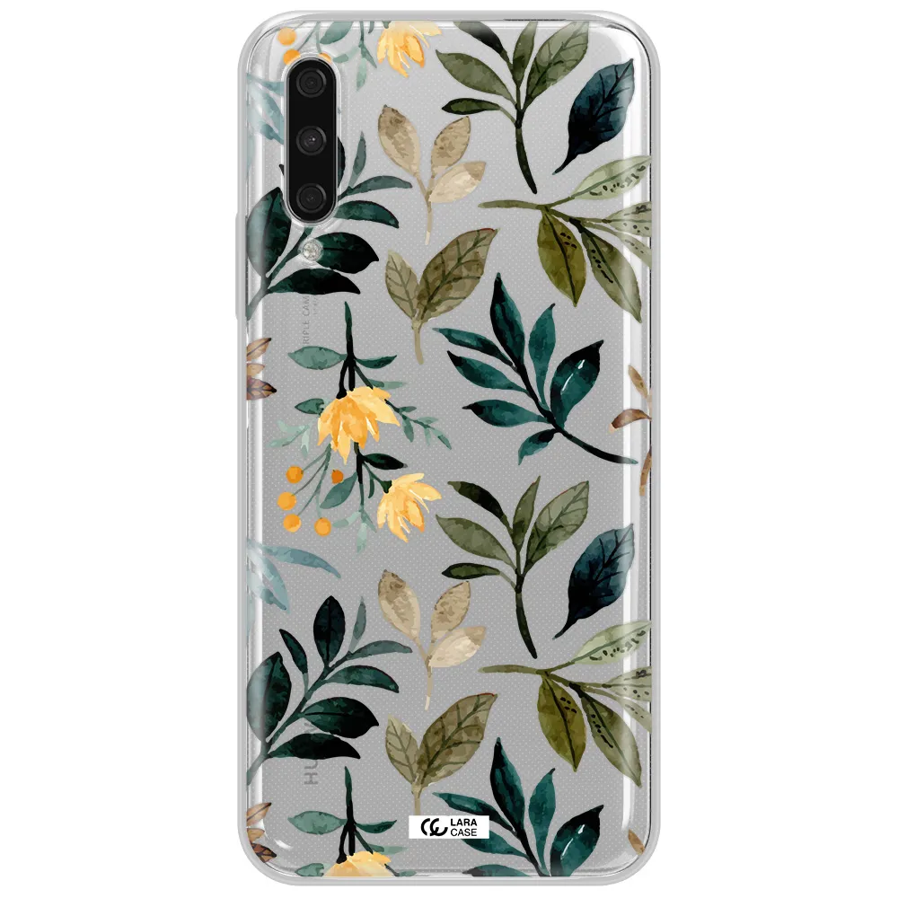 Fall Flowers Huawei Y9S Clear Tpu Case
