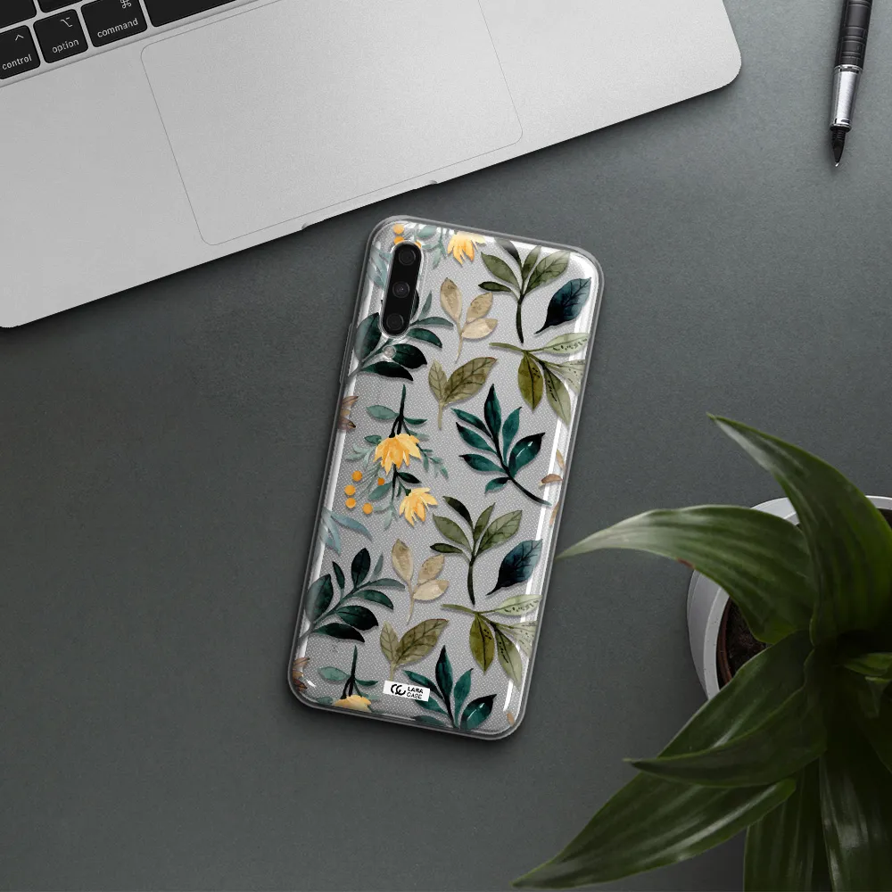 Fall Flowers Huawei Y9S Clear Tpu Case
