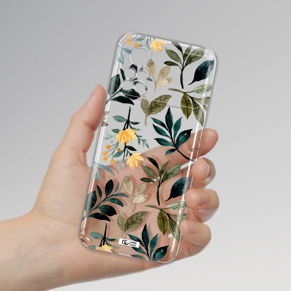 Fall Flowers Xiaomi Poco X4 Pro Clear TPU Case