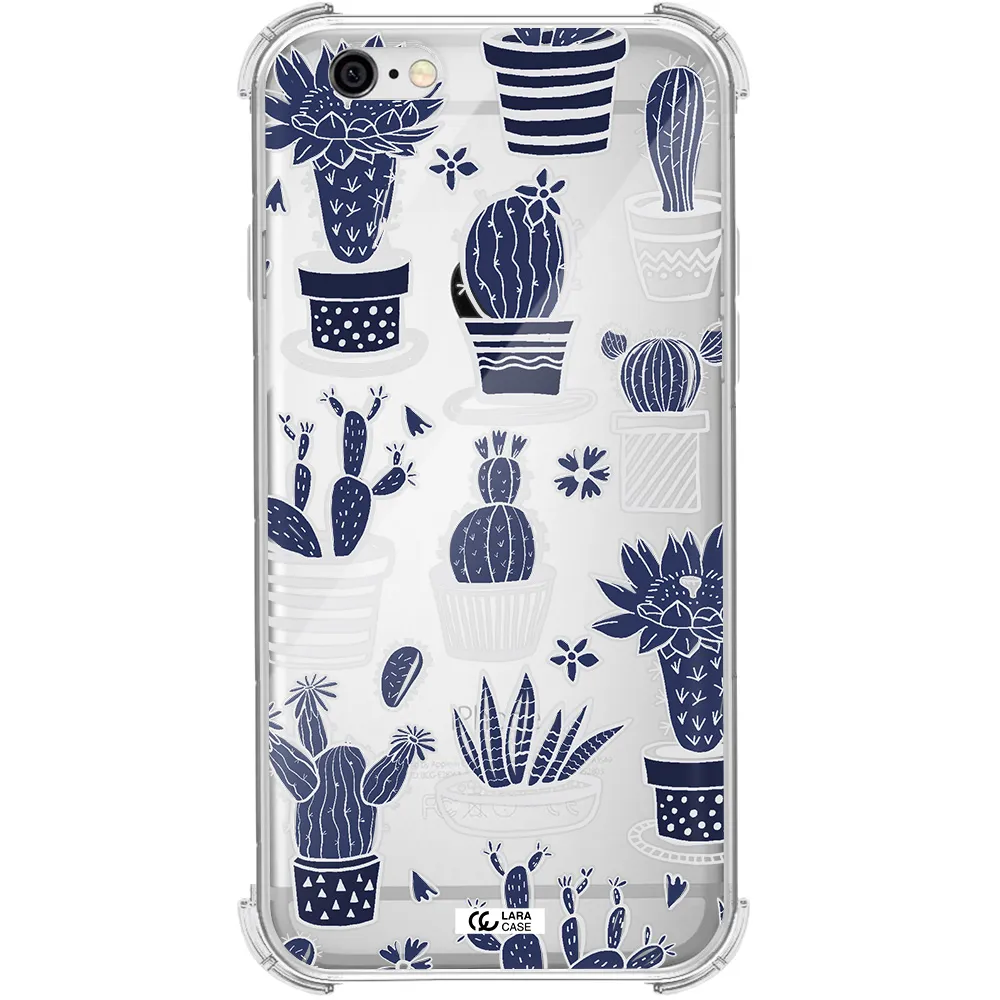 Blue Cactus Apple iPhone 6 Clear PC Case