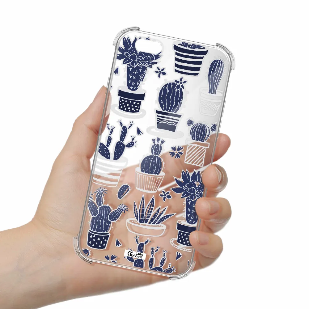 Blue Cactus Apple iPhone 6 Clear PC Case