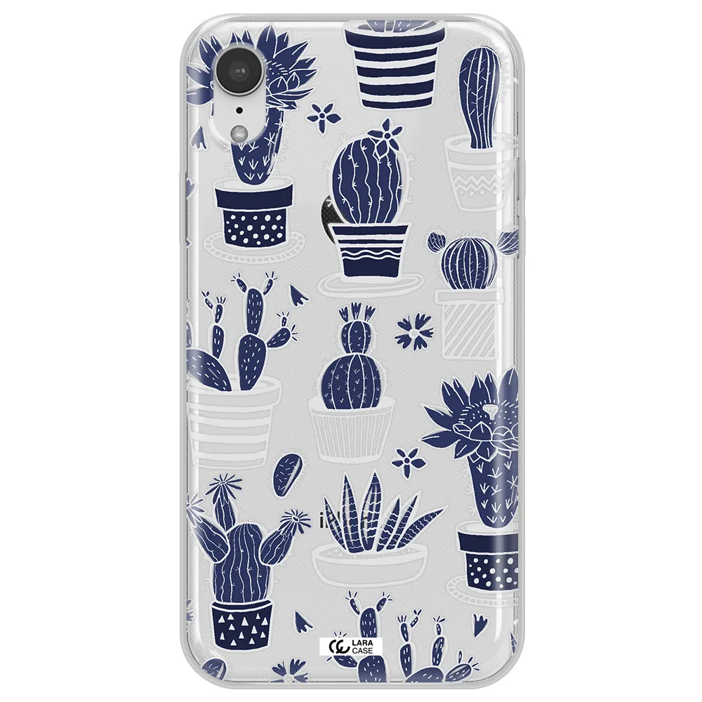 Blue Cactus Apple iPhone XR Clear TPU Case
